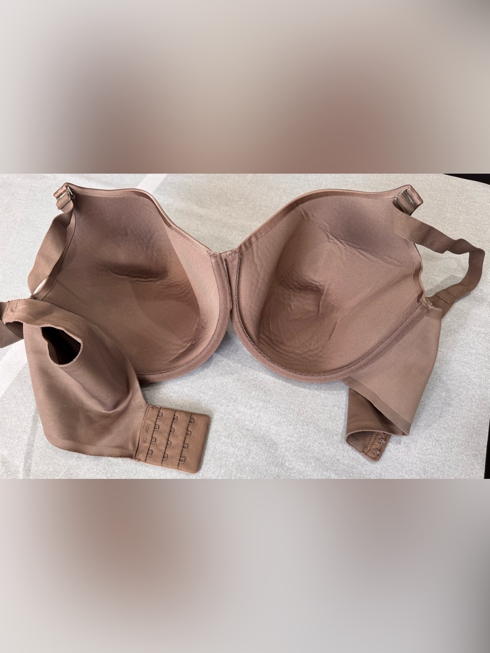 Soma Vanishing Back Full Coverage Underwire Bra Mochaccino Brown 40DD 1013 - Picture 4 of 5